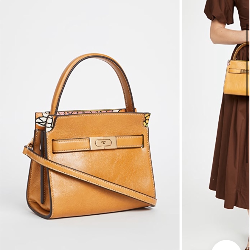 TORY BURCH Lee Radziwill Glazed Petite Double Bag